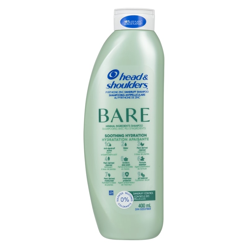 BARE Soothing Hydration Dandruff Shampoo, Anti-Dandruff