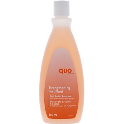 Quo Beauty Dissolvant de vernis à ongles fortifiant 300 ml, 1,67 $/100ml