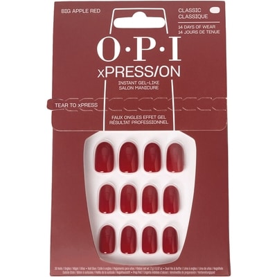 OPI Faux ongles xpress/on big apple red 1 ea, 17,49 $/1ch