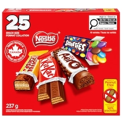 Nestlé Mini-barres et friandises Nestlé 237 g, 3,38 $/100g