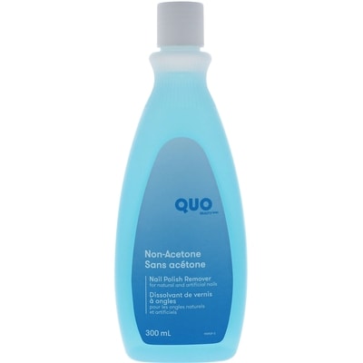 Quo Beauty Dissolvant de vernis à ongles sans acétone 300 ml, 1,67 $/100ml