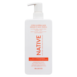 Native Daily Clean Citrus & Herbal Musk Shampoo 487 ml, $2.05/100ml