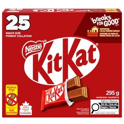 Nestlé Kitkat Minis, Peanut-free Halloween Candy, Wrapped 295 g, $3.39/100g