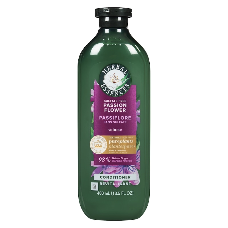 Passion Flower Sulfate Free Conditioner, Volumizing, with Certified Camellia Oil and Aloe Vera, For All Hair Types, Especially Fine Hair