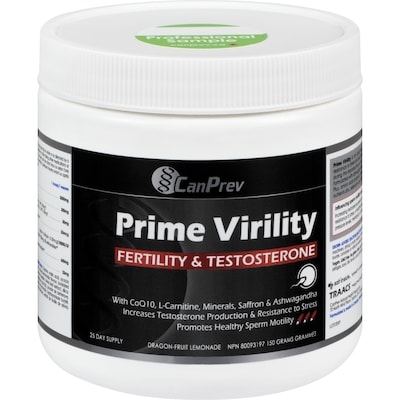 CanPrev Prime Virility Fertility & Testosterone Dragon-Fruit Lemonade 150 g, $51.33/100g