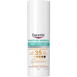 Eucerin Lotion solaire teintée pour le visage sun minérale sensible avec fps 35 50 g, 53,98 $/100g