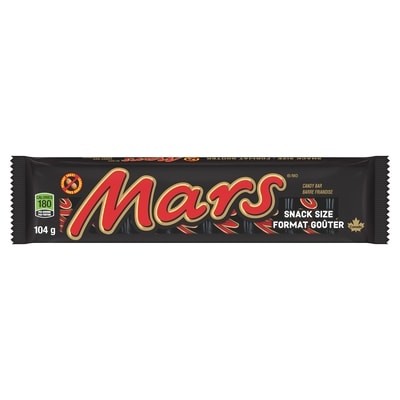 M&M’s Barres de chocolat sans arachides, 8 formats goûter 104 g, 2,88 $/100g