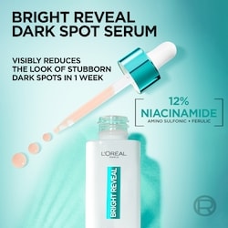 L'Oreal Paris Bright Reveal Dark Spot Face Serum with 12