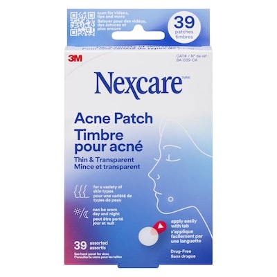 Nexcare Timbre pour acné mince et transparent 1 ea, 14,99 $/1ch
