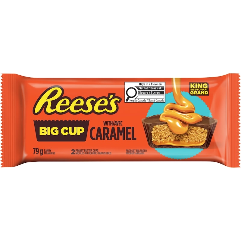 Big Cup Candy With Caramel King Size