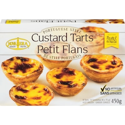null Portuguese Style Custard Tarts 450 g, $1.66/100g