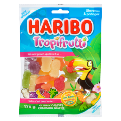 Haribo Gummy Candy, Tropifrutti 175 g, $2.17/100g