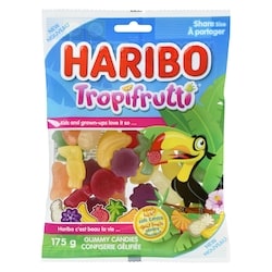 Haribo Gummy Candy, Tropifrutti 175 g, $2.11/100g