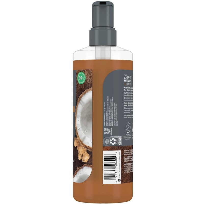 Hydration 2-in-1 Shampoo + Conditioner Ginger & Coconut Oil