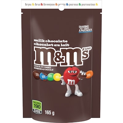 M&M's Chocolate Candies Milk Chocolate Sharing Size 165 g, $3.63/100g