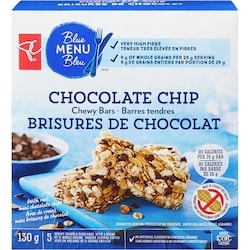 Chocolate Chip Chewy Bars