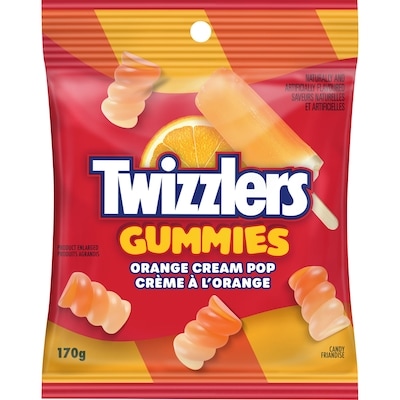 Twizzlers Candy Orange Cream Pop 170 g, $2.05/100g