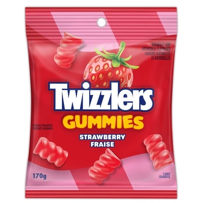 Twizzlers Gummies Strawberry, 10Ct 170 g, $1.46/100g