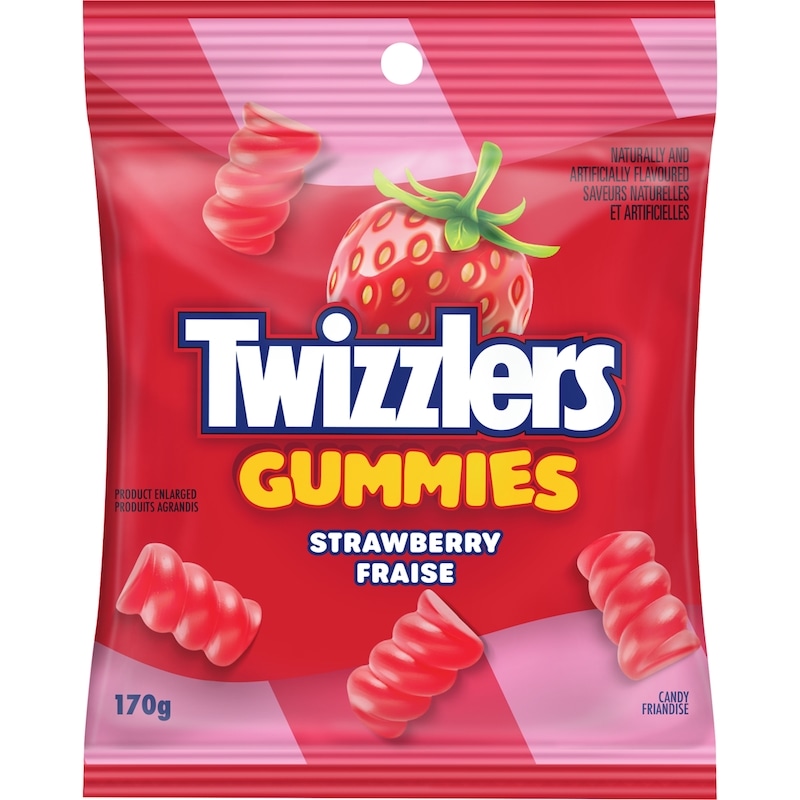 Twizzlers Candy Strawberry - 170 g | Zehrs