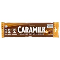 Cadbury CARAMILK Chocolatey Candy Snack Size 8ct 84 g, $3.92/100g