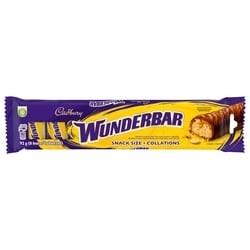 Cadbury WUNDERBAR, Chocolatey Candy Bar, Snack Size 8ct, 100% sustainably sourced cocoa 92 g, $3.26/100g