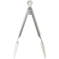Everyday Essentials Stainless Steel Tongs - White 1 ea, $5.00/1ea