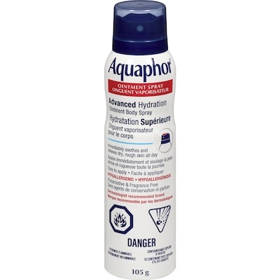 Aquaphor Onguent vaporisateur pour le corps hydratation supérieure 105 g, 20,94 $/100g