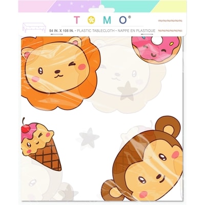 Tomo Kawaii Plastic Tablecloth 1 ea, $3.00/1ea