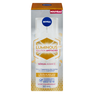 Nivea Luminous630 solution anti-taches sérum avancé 30 ml, 199,97 $/100ml