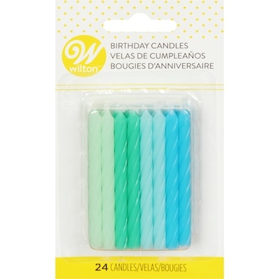 Wilton Bougies d'anniversaire 24 ea, 0,06 $/1ch