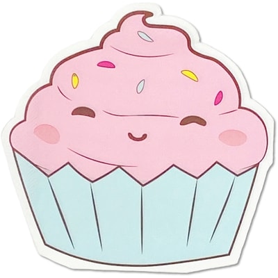 Tomo Kawaii 16ct Shaped Napkins 1 ea, $3.00/1ea