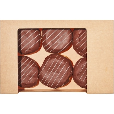 null Beignes avec un filet de crème Boston, paq. 6 713 g, 1,12 $/100g