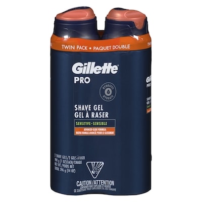 Gillette Shave Gel Sensitive 396 g, $3.79/100g