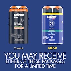 Gillette Fusion Sensitive Shaving Gel for Men, Shave Gel tects and