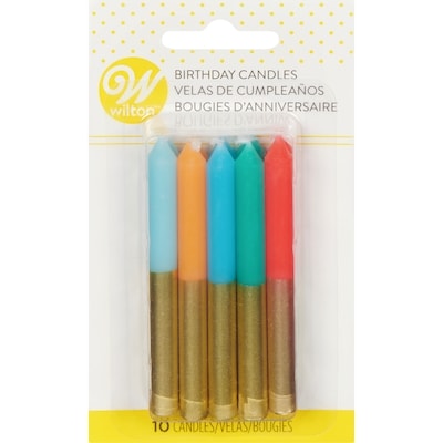 Wilton Birthday Candles 10 ea, $0.30/1ea
