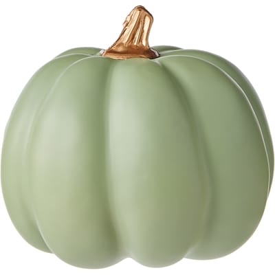 null Small Foam Pumpkin - Sage 1 ea, $4.00/1ea