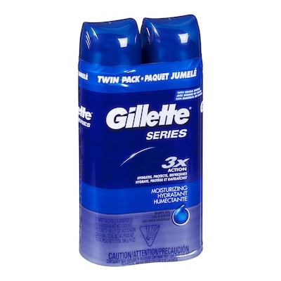 Series Shave Gel Moisturizing Twin Pack