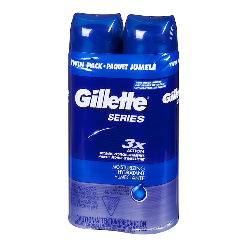 Series Shave Gel Moisturizing Twin Pack