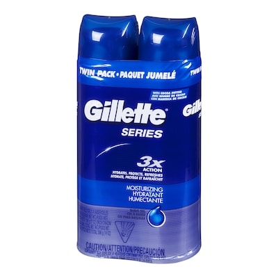 Series Gel à raser hydratant paquet jumelé