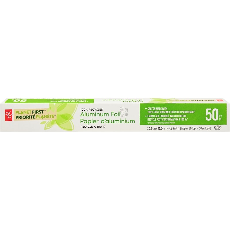 President's Choice Planet First™ Recycled Aluminum Foil - 1 ea