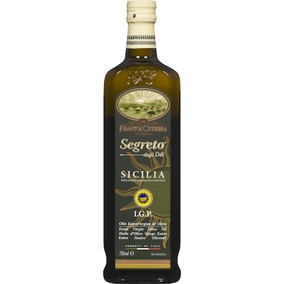 Frantoi Cutrera Segreto Degli Dei Extra Virgin Olive Oil I.G.P. Sicilia 750 ml, $4.00/100ml