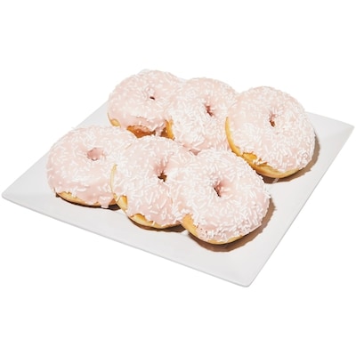 null Strawberry Ring Donuts 6 Pack 529 g, $1.51/100g