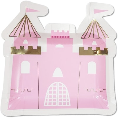 Tomo Unicorn 8ct Castle Plates 1 ea, $3.50/1ea