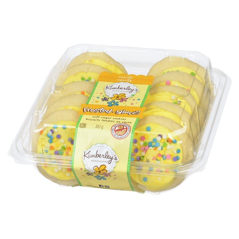 Soft Sugar Cookies Vanilla Frosted