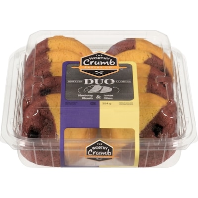 Give & Go Duo Cookies Blueberry & Lemon 354 g, $1.92/100g