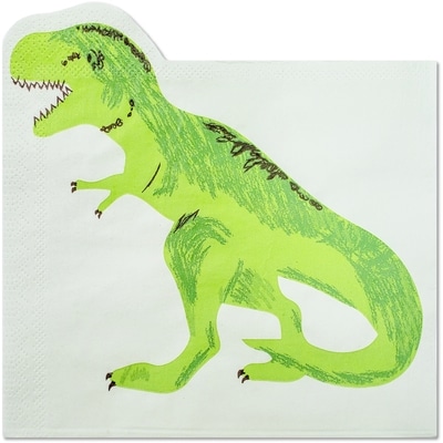 Tomo Serviettes en papier Dinosaure 16 pièces 1 ea, 3,00 $/1ch