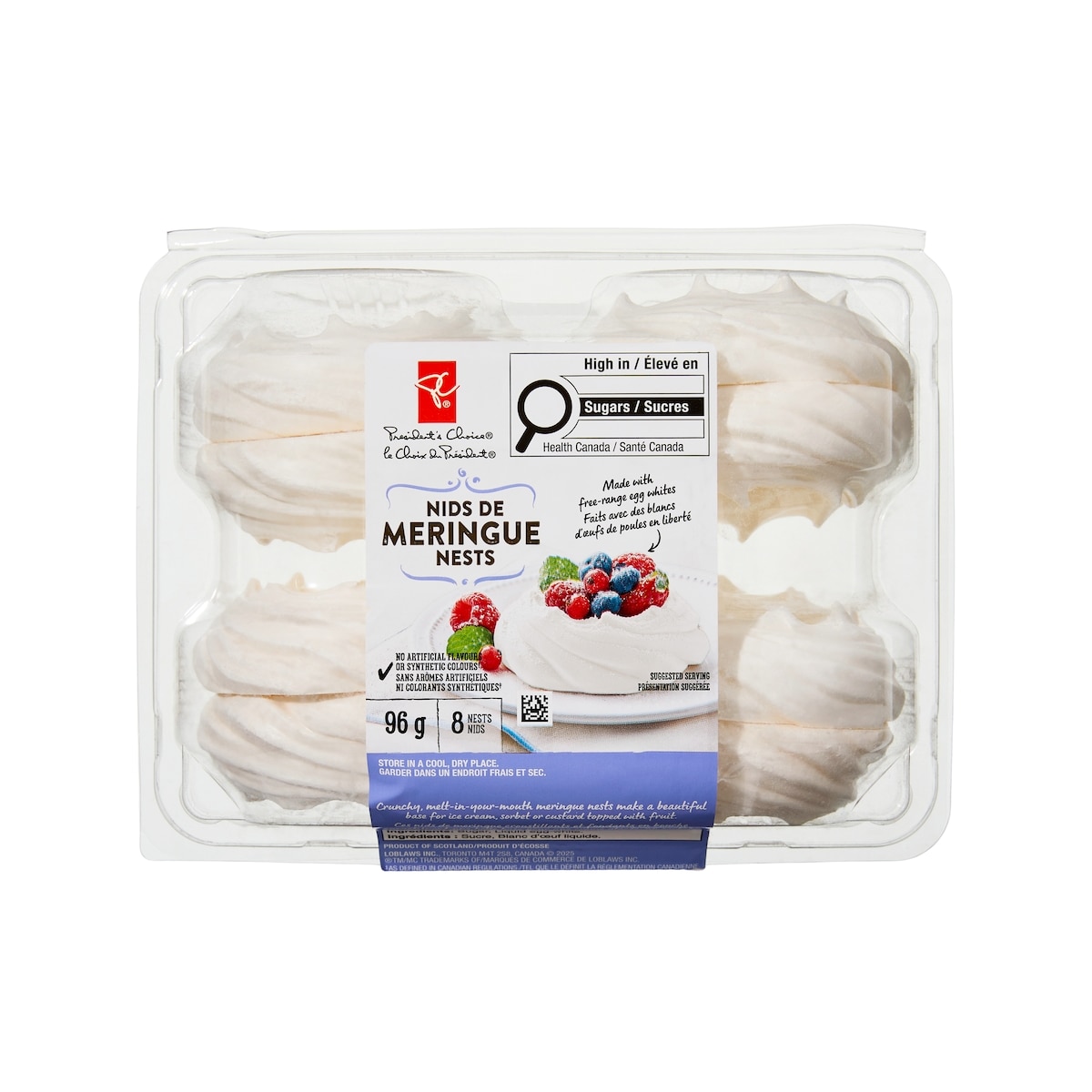 President's Choice Meringue Nests
