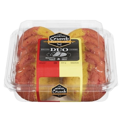 Give & Go Duo Cookies Strawberry & Lemon 354 g, $2.82/100g