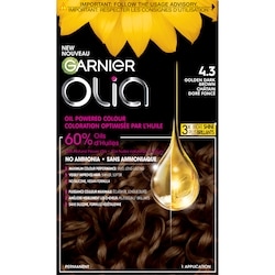 Olia Hair Dye, 4.3 Golden Dark Brown