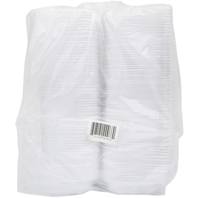 Eco-Packaging 5X5" Pp Hinged Container 125 ea, $0.11/1ea